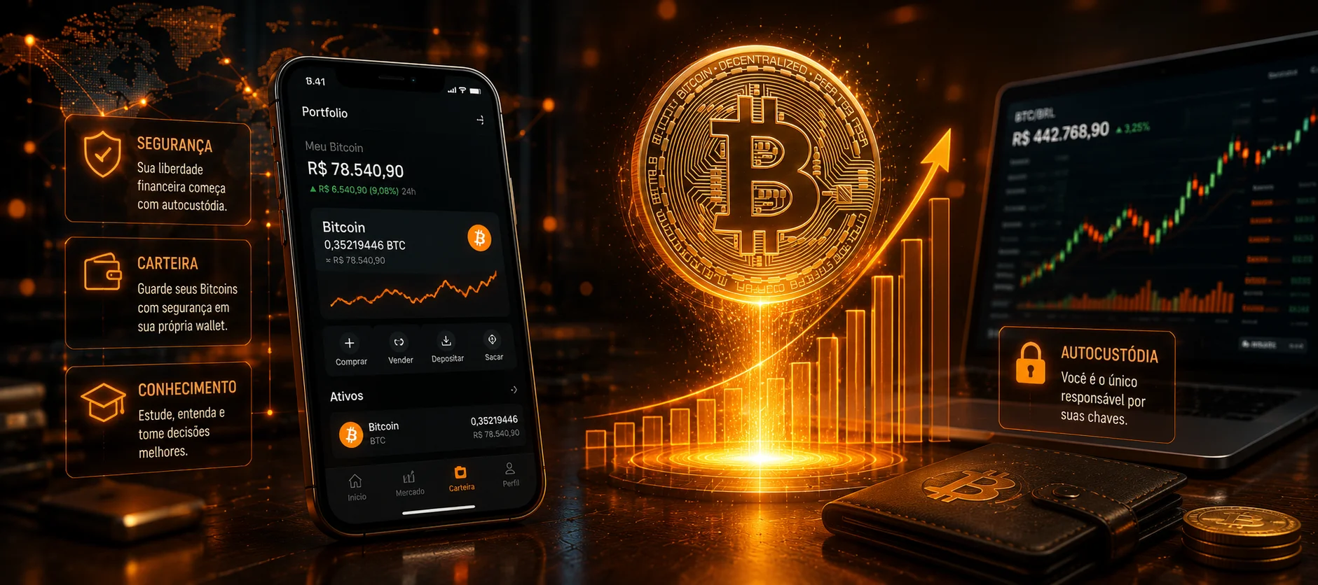 Guia para iniciantes sobre como começar a investir em Bitcoin