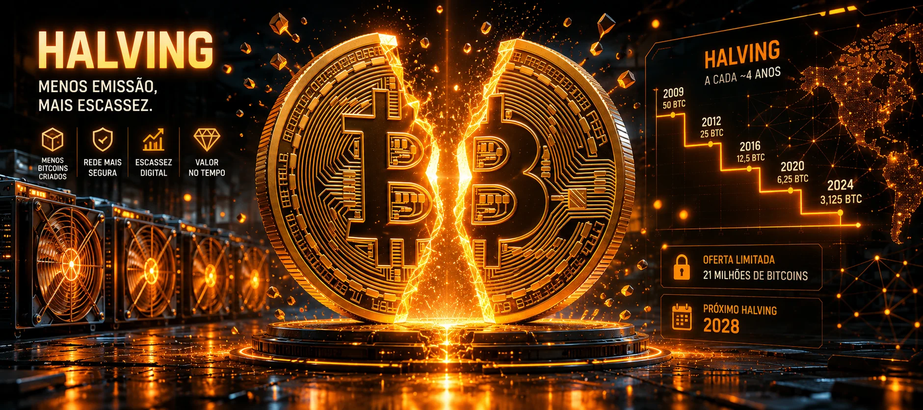 Halving Bitcoin